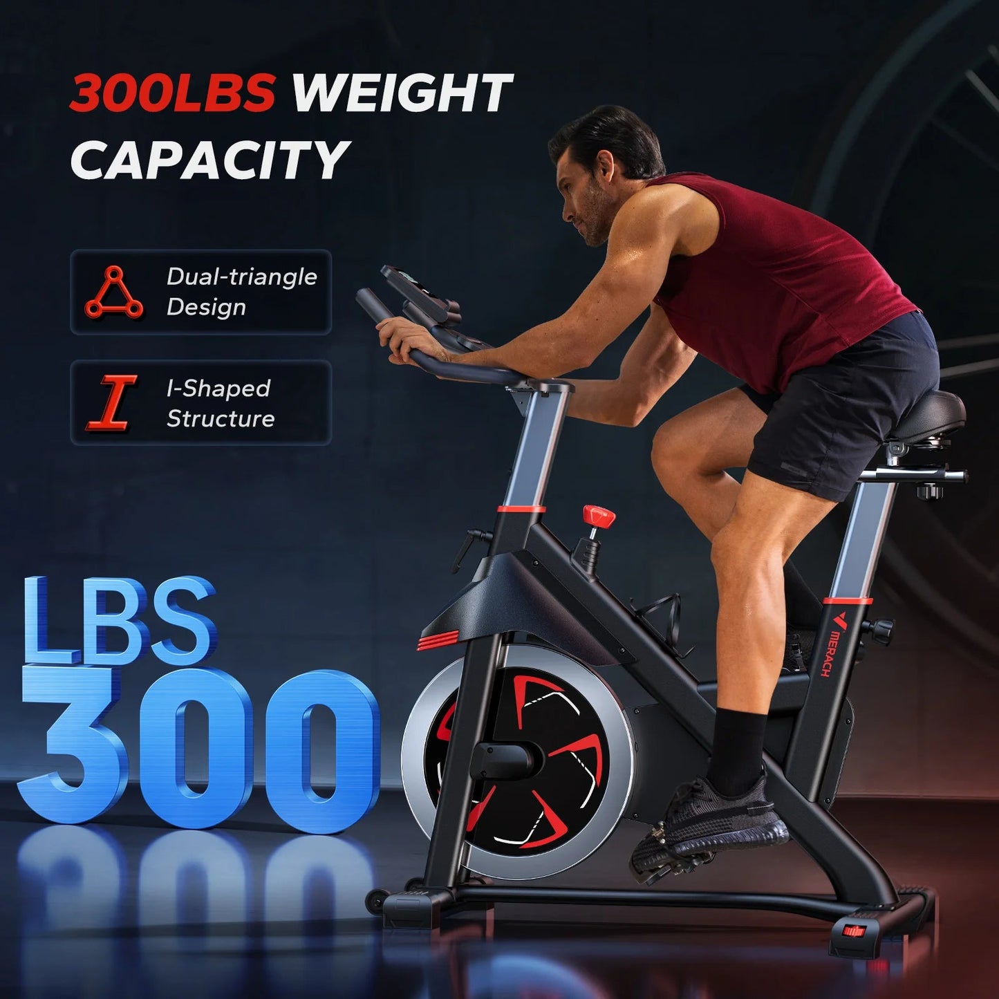 MERACH Exercise Bike S38 Indoor Cycling Magnetic Resistance Exclusive App 300lbs Capacity Comfortable Seat for Home&Weight Loss - FitHealthHavenFitHealthHavenFitHealthHaven14:193S38B2;200007763:201336106S38B2United StatesMERACH Exercise Bike S38 Indoor Cycling Magnetic Resistance Exclusive App 300lbs Capacity Comfortable Seat for Home&Weight Loss