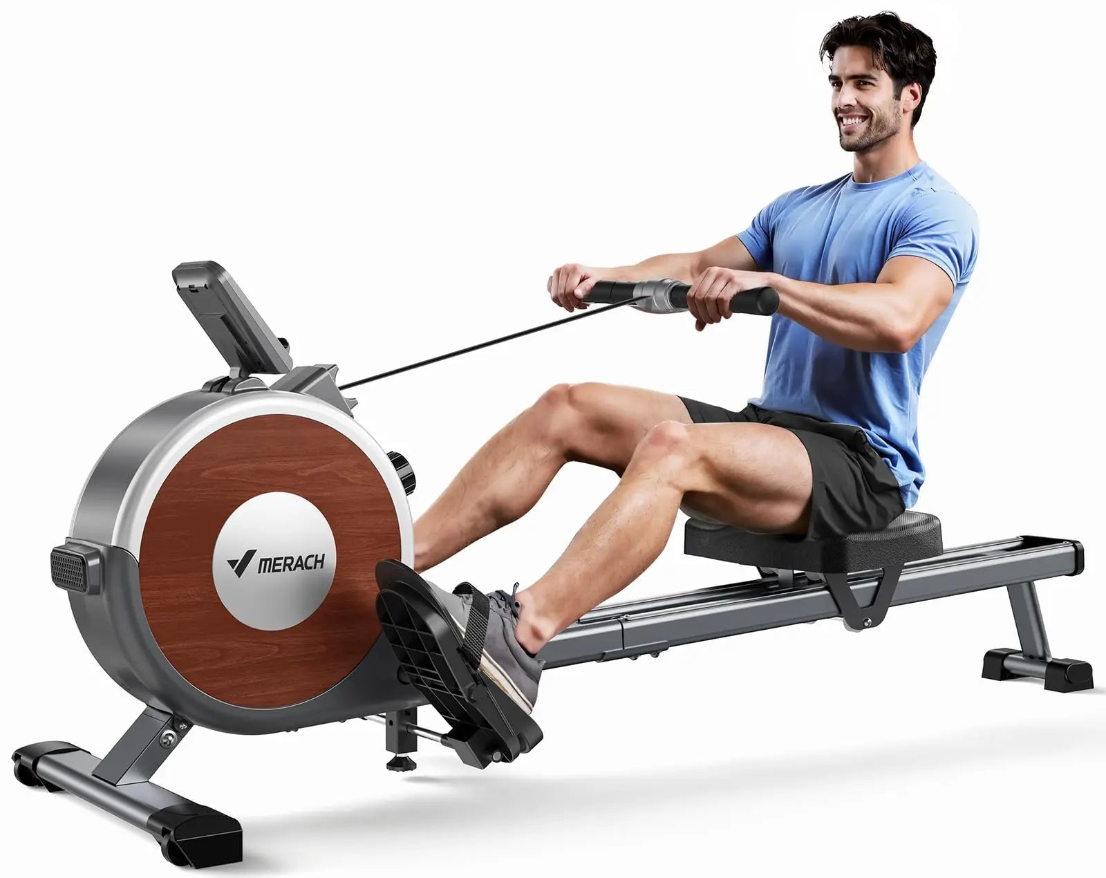 MERACH Rowing Machine Magnetic Rower Machine for Home 16 Levels Quiet Resistance Dual Slide Rail Max 350lb Weight Capacity R02 - FitHealthHavenFitHealthHavenFitHealthHaven14:193Q1S Magnetic;200007763:201336106Q1S MagneticUnited StatesMERACH Rowing Machine Magnetic Rower Machine for Home 16 Levels Quiet Resistance Dual Slide Rail Max 350lb Weight Capacity R02