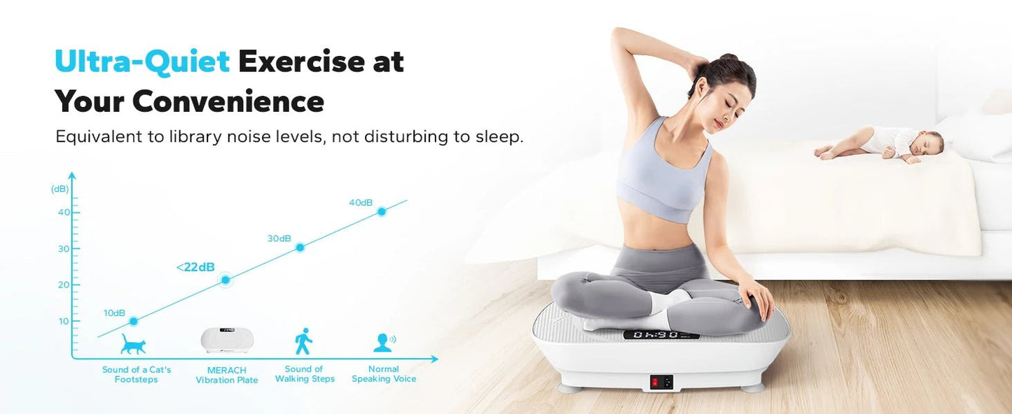 MERACH Vibration Plate Exercise Machine Whole Body Workout Power Vibrate Fitness Platform Vibration Plate Weight Loss & Shaping - FitHealthHavenFitHealthHavenFitHealthHaven14:691grey;200007763:201336106greyUnited StatesMERACH Vibration Plate Exercise Machine Whole Body Workout Power Vibrate Fitness Platform Vibration Plate Weight Loss & Shaping