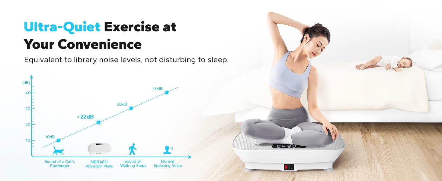MERACH Vibration Plate Exercise Machine Whole Body Workout Power Vibrate Fitness Platform Vibration Plate Weight Loss & Shaping - FitHealthHavenFitHealthHavenFitHealthHaven14:691grey;200007763:201336106greyUnited StatesMERACH Vibration Plate Exercise Machine Whole Body Workout Power Vibrate Fitness Platform Vibration Plate Weight Loss & Shaping