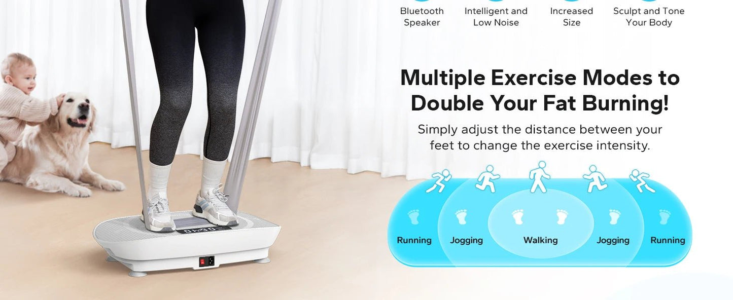 MERACH Vibration Plate Exercise Machine Whole Body Workout Power Vibrate Fitness Platform Vibration Plate Weight Loss & Shaping - FitHealthHavenFitHealthHavenFitHealthHaven14:691grey;200007763:201336106greyUnited StatesMERACH Vibration Plate Exercise Machine Whole Body Workout Power Vibrate Fitness Platform Vibration Plate Weight Loss & Shaping