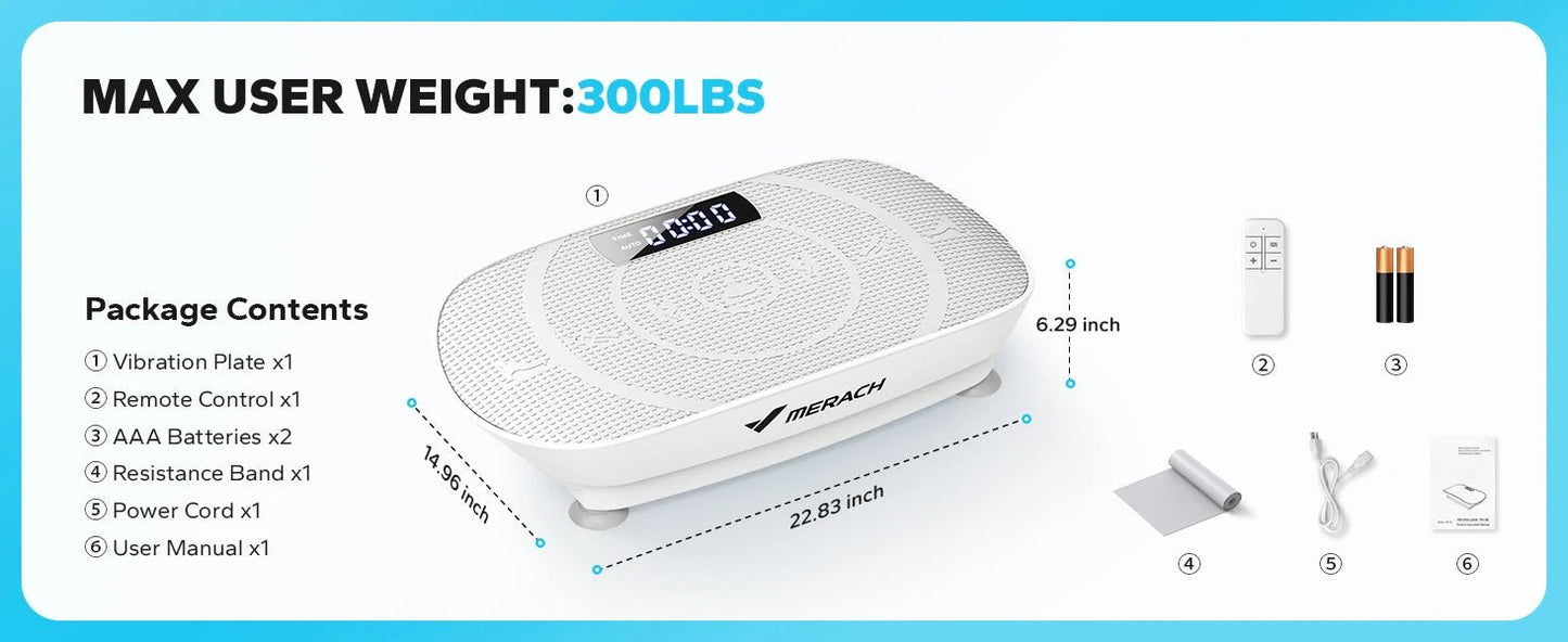 MERACH Vibration Plate Exercise Machine Whole Body Workout Power Vibrate Fitness Platform Vibration Plate Weight Loss & Shaping - FitHealthHavenFitHealthHavenFitHealthHaven14:691grey;200007763:201336106greyUnited StatesMERACH Vibration Plate Exercise Machine Whole Body Workout Power Vibrate Fitness Platform Vibration Plate Weight Loss & Shaping