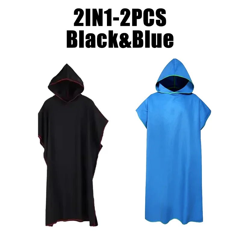 Microfiber Hooded Towel Men Women for Swim Beach Travel Quick Dry Changing Robe Cape Bath Towel Bathrobe Surf Poncho Sauna Play - FitHealthHavenFitHealthHavenFitHealthHaven14:102IN1-A2IN1-AMicrofiber Hooded Towel Men Women for Swim Beach Travel Quick Dry Changing Robe Cape Bath Towel Bathrobe Surf Poncho Sauna Play
