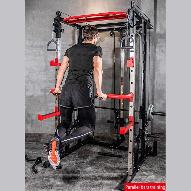 MIYAUP-Multifunctional Weightlifting Sport Equipment, Smith Machine, Cable Crossover, Fitness Frame - FitHealthHavenFitHealthHavenFitHealthHaven14:10MY-067MY-067MIYAUP-Multifunctional Weightlifting Sport Equipment, Smith Machine, Cable Crossover, Fitness Frame
