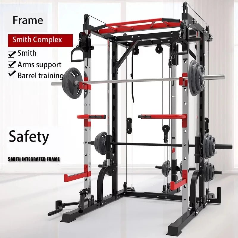 MIYAUP-Multifunctional Weightlifting Sport Equipment, Smith Machine, Cable Crossover, Fitness Frame - FitHealthHavenFitHealthHavenFitHealthHaven14:10MY-067MY-067MIYAUP-Multifunctional Weightlifting Sport Equipment, Smith Machine, Cable Crossover, Fitness Frame