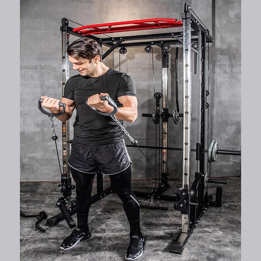 MIYAUP-Multifunctional Weightlifting Sport Equipment, Smith Machine, Cable Crossover, Fitness Frame - FitHealthHavenFitHealthHavenFitHealthHaven14:10MY-067MY-067MIYAUP-Multifunctional Weightlifting Sport Equipment, Smith Machine, Cable Crossover, Fitness Frame
