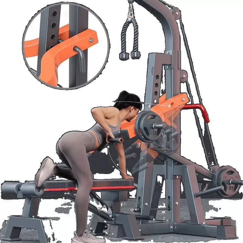 Multifunctional Deep Squatting Machine, Household Fitness Equipment, Horizontal Push, High Position Pull-down Hip Bridge Machine - FitHealthHavenFitHealthHavenFitHealthHaven14:350852Whole set;200007763:201336100Whole setCHINAMultifunctional Deep Squatting Machine, Household Fitness Equipment, Horizontal Push, High Position Pull-down Hip Bridge Machine