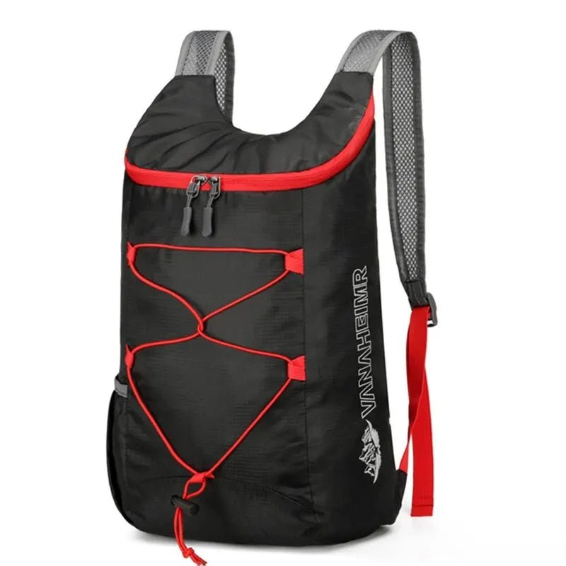Multifunctional Outdoor Folding Backpack High Density Lightweight Waterproof Nylon Fabric Sports Bag for Camping Hiking Travel - FitHealthHavenFitHealthHavenFitHealthHaven14:193BlackBlackMultifunctional Outdoor Folding Backpack High Density Lightweight Waterproof Nylon Fabric Sports Bag for Camping Hiking Travel