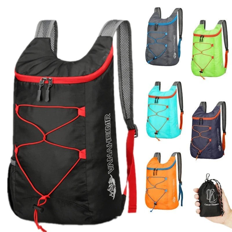 Multifunctional Outdoor Folding Backpack High Density Lightweight Waterproof Nylon Fabric Sports Bag for Camping Hiking Travel - FitHealthHavenFitHealthHavenFitHealthHaven14:200004870Dark BlueDark BlueMultifunctional Outdoor Folding Backpack High Density Lightweight Waterproof Nylon Fabric Sports Bag for Camping Hiking Travel
