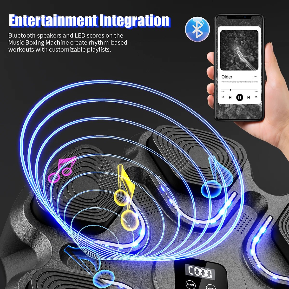 Music Boxing Machine for Adults and Kids, Smart Bluetooth Boxing Training Equipment with Gloves for Home,Office and Gym - FitHealthHavenFitHealthHavenFitHealthHaven14:193;200007763:201336106blackUnited StatesMusic Boxing Machine for Adults and Kids, Smart Bluetooth Boxing Training Equipment with Gloves for Home,Office and Gym