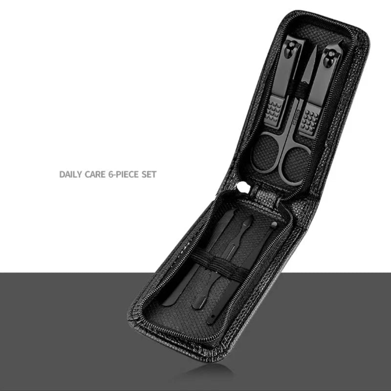 Nail Scissors Set Household High End Mens And Womens Special Nail Clippers Manicure Beauty Tools 6 Piece Portable Household - FitHealthHavenFitHealthHavenFitHealthHaven14:193Black 6piece setBlack 6piece setNail Scissors Set Household High End Mens And Womens Special Nail Clippers Manicure Beauty Tools 6 Piece Portable Household