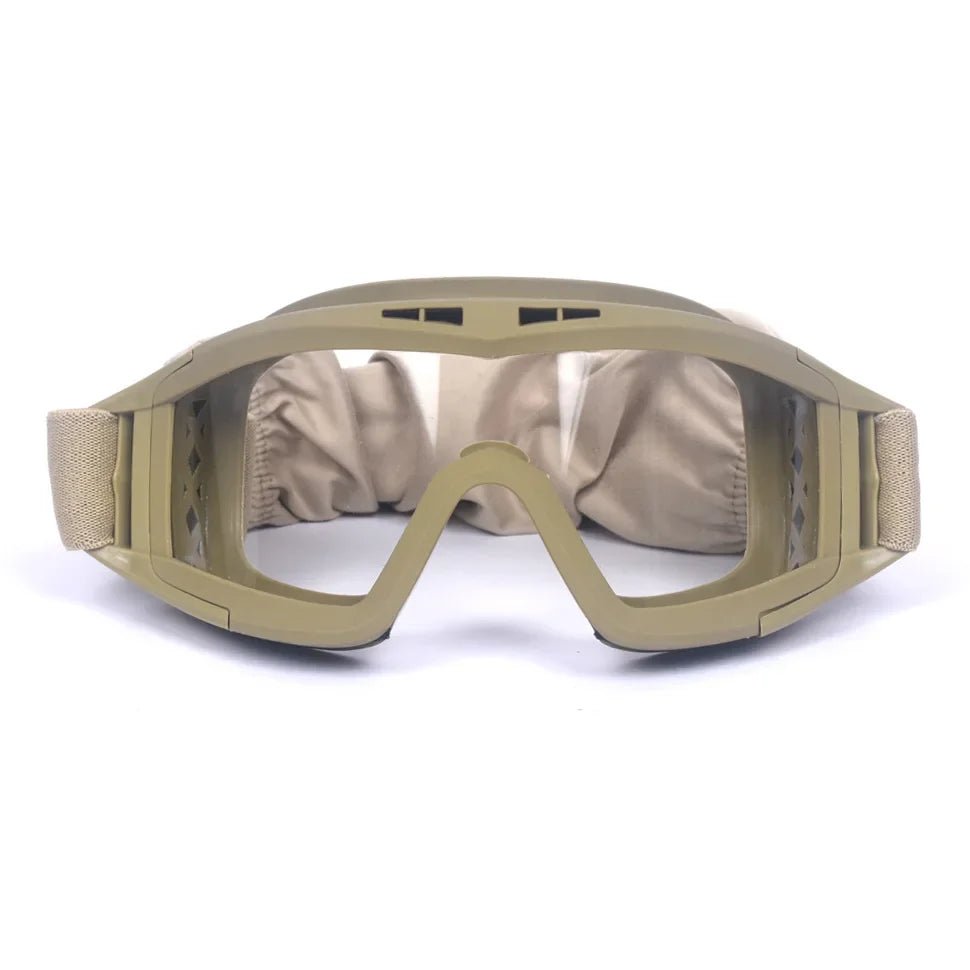 New Airsoft Tactical Goggles 3 Lens Windproof Dustproof Shooting Motocross Motorcycle Mountaineering Glasses CS Safe Protection - FitHealthHavenFitHealthHavenFitHealthHaven14:175Clear Lens KhakiClear Lens KhakiNew Airsoft Tactical Goggles 3 Lens Windproof Dustproof Shooting Motocross Motorcycle Mountaineering Glasses CS Safe Protection
