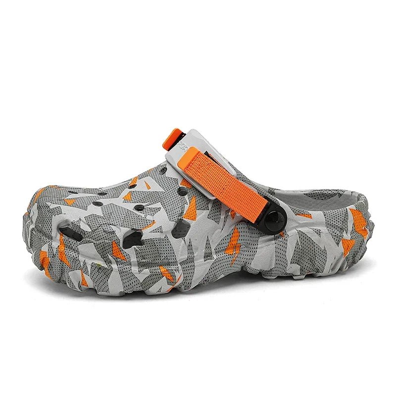New Men's Clogs Slippers Sandal Men Garden Shoes Flat Camouflage Sandals Male Sneakers Outdoor Flip Flops Home Clogs - FitHealthHavenFitHealthHavenFitHealthHaven14:350852;200000124:100010487Orange44New Men's Clogs Slippers Sandal Men Garden Shoes Flat Camouflage Sandals Male Sneakers Outdoor Flip Flops Home Clogs