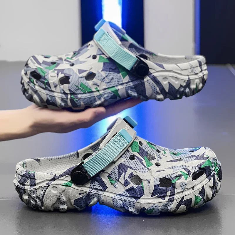 New Men's Clogs Slippers Sandal Men Garden Shoes Flat Camouflage Sandals Male Sneakers Outdoor Flip Flops Home Clogs - FitHealthHavenFitHealthHavenFitHealthHaven14:10;200000124:200000338Red43New Men's Clogs Slippers Sandal Men Garden Shoes Flat Camouflage Sandals Male Sneakers Outdoor Flip Flops Home Clogs