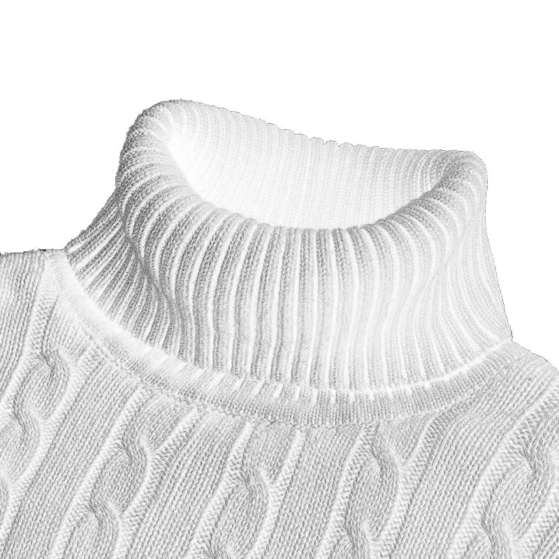 New Turtleneck Sweater Casual Men's Rollneck Knitted Sweater Keep Warm Men Jumper Woolen Sweater - FitHealthHavenFitHealthHavenFitHealthHaven14:350850White;5:100014065Asian XL(55-70Kg)WhiteAsian XL(55-70Kg)New Turtleneck Sweater Casual Men's Rollneck Knitted Sweater Keep Warm Men Jumper Woolen Sweater