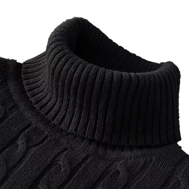 New Turtleneck Sweater Casual Men's Rollneck Knitted Sweater Keep Warm Men Jumper Woolen Sweater - FitHealthHavenFitHealthHavenFitHealthHaven14:201800840Black;5:361386Asian M(45-60Kg)BlackAsian M(45-60Kg)New Turtleneck Sweater Casual Men's Rollneck Knitted Sweater Keep Warm Men Jumper Woolen Sweater