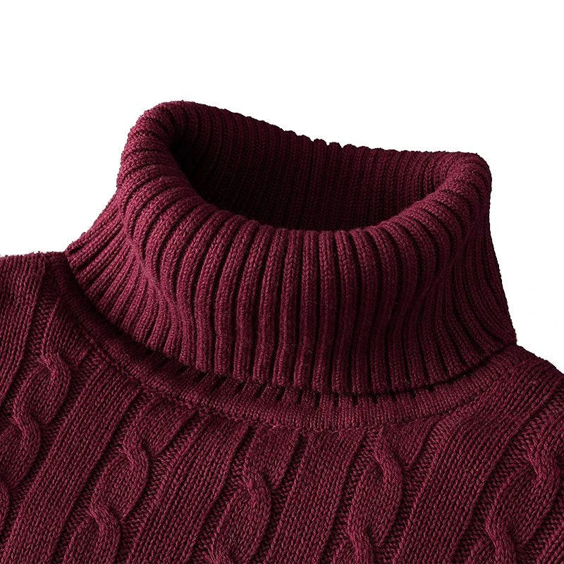 New Turtleneck Sweater Casual Men's Rollneck Knitted Sweater Keep Warm Men Jumper Woolen Sweater - FitHealthHavenFitHealthHavenFitHealthHaven14:771Red;5:4183Asian 3XL(70-95Kg)RedAsian 3XL(70-95Kg)New Turtleneck Sweater Casual Men's Rollneck Knitted Sweater Keep Warm Men Jumper Woolen Sweater
