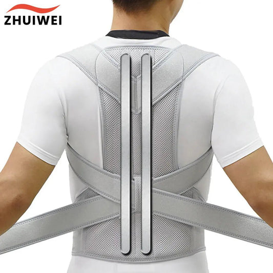New Upper Back Posture Corrector Posture Clavicle Support Corrector Back Straight Shoulders Brace Strap Correctpor - FitHealthHavenFitHealthHavenFitHealthHaven14:193Black;5:2030788104XLBlack4XLNew Upper Back Posture Corrector Posture Clavicle Support Corrector Back Straight Shoulders Brace Strap Correctpor