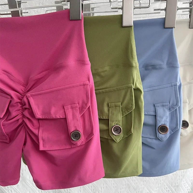 Nude High Waist Peach Butt Sport With Pocket Yoga Shorts Leggings Quick Drying Gym Training Cycling Outdoor sports Shorts - FitHealthHavenFitHealthHavenFitHealthHaven14:350850Red;5:361386RedMNude High Waist Peach Butt Sport With Pocket Yoga Shorts Leggings Quick Drying Gym Training Cycling Outdoor sports Shorts