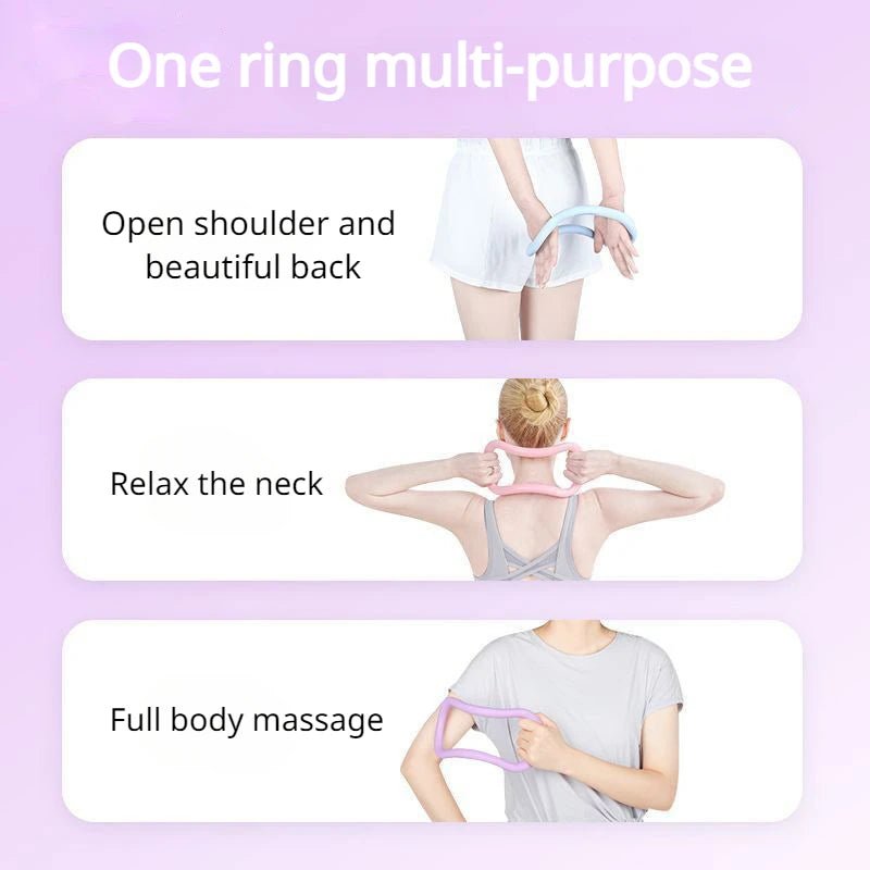 Open shoulder and beautiful back yoga ring fitness stretching and relaxation soft fascia stretching ring fitness ring - FitHealthHavenFitHealthHavenFitHealthHaven14:496PURPLEOpen shoulder and beautiful back yoga ring fitness stretching and relaxation soft fascia stretching ring fitness ring
