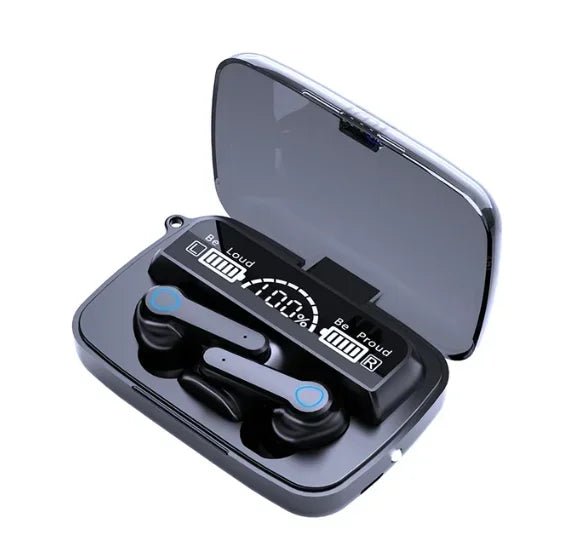Original M19 Bluetooth Headset Wireless In-Ear Sports Intelligente Touch Led Displaymirror Warehouse Charging Treasure Earphone - FitHealthHavenFitHealthHavenFitHealthHaven14:193blackOriginal M19 Bluetooth Headset Wireless In-Ear Sports Intelligente Touch Led Displaymirror Warehouse Charging Treasure Earphone