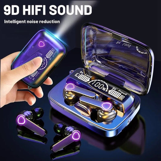 Original M19 Bluetooth Headset Wireless In-Ear Sports Intelligente Touch Led Displaymirror Warehouse Charging Treasure Earphone - FitHealthHavenFitHealthHavenFitHealthHaven14:193blackOriginal M19 Bluetooth Headset Wireless In-Ear Sports Intelligente Touch Led Displaymirror Warehouse Charging Treasure Earphone