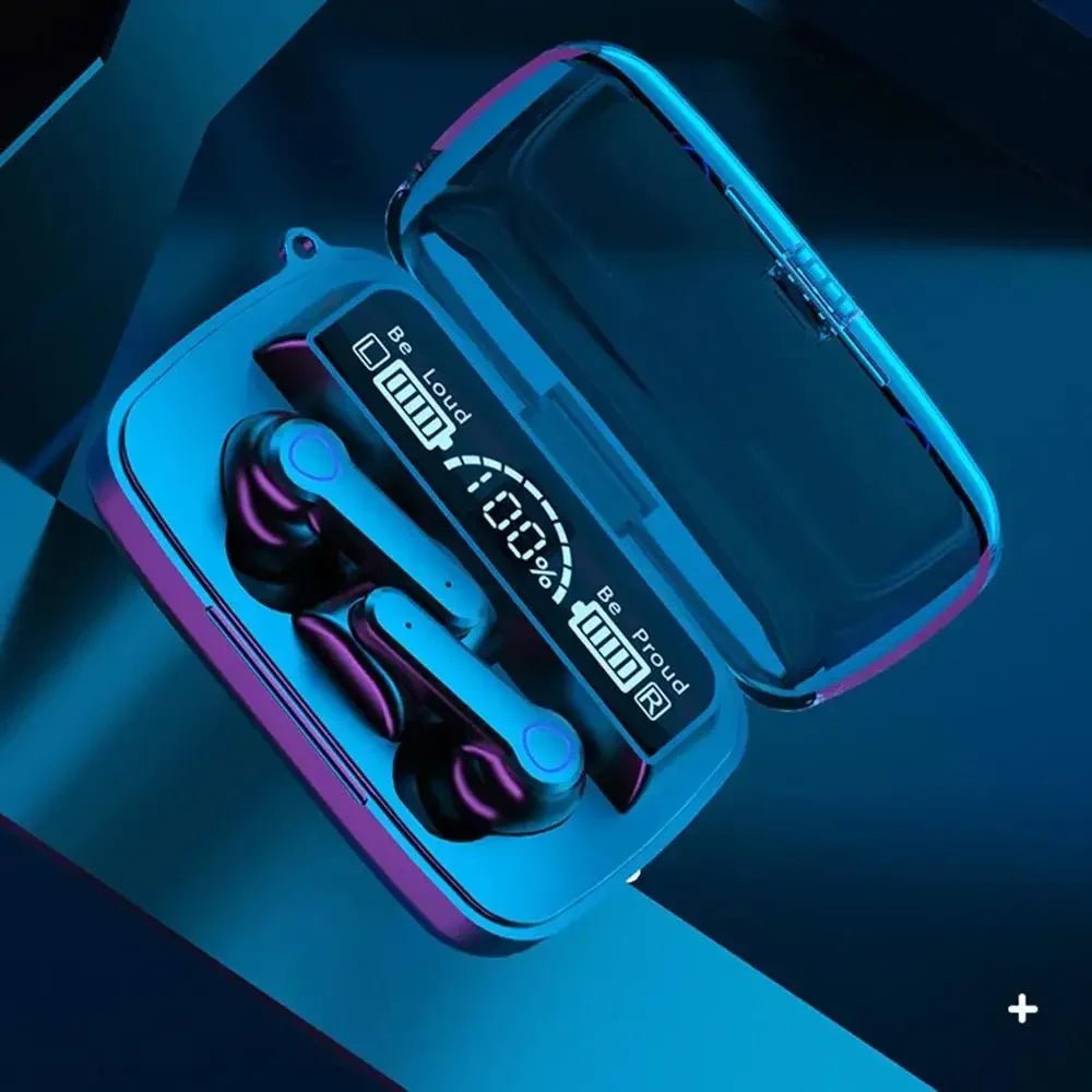 Original M19 Bluetooth Headset Wireless In-Ear Sports Intelligente Touch Led Displaymirror Warehouse Charging Treasure Earphone - FitHealthHavenFitHealthHavenFitHealthHaven14:193blackOriginal M19 Bluetooth Headset Wireless In-Ear Sports Intelligente Touch Led Displaymirror Warehouse Charging Treasure Earphone