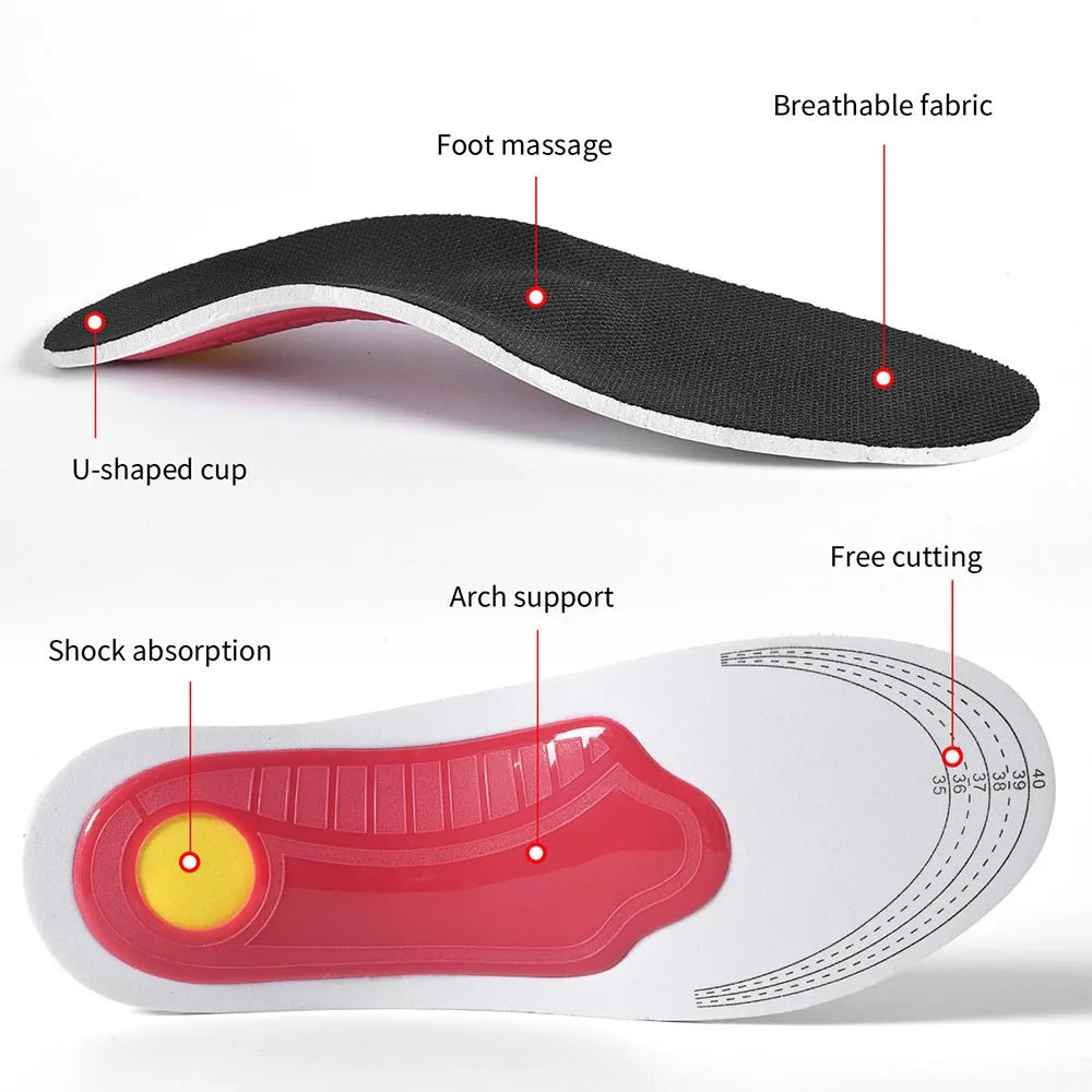 Orthotic Insole Arch Support Flatfoot Orthopedic Insoles For Feet Ease Pressure Of Air Movement Damping Cushion Padding Insole - FitHealthHavenFitHealthHavenFitHealthHaven200000124:2000002834Pairs-L4Pairs-LOrthotic Insole Arch Support Flatfoot Orthopedic Insoles For Feet Ease Pressure Of Air Movement Damping Cushion Padding Insole