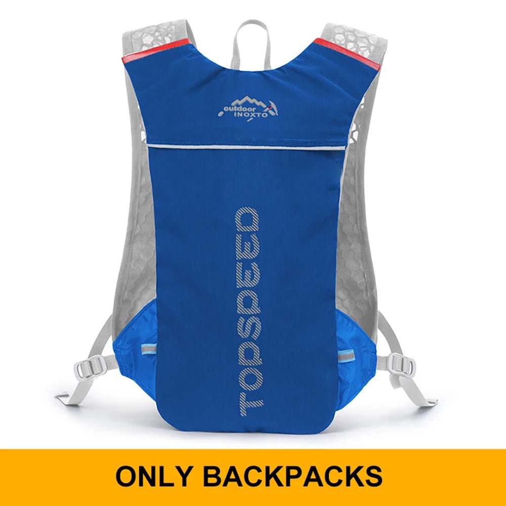 Outdoor Trail Running 5L Ultralight Backpack Hydration Jogging Vest Men Breathable Marathon Bicycle Bag Water Bottle 500ML - FitHealthHavenFitHealthHavenFitHealthHaven14:100018753BlueBlueOutdoor Trail Running 5L Ultralight Backpack Hydration Jogging Vest Men Breathable Marathon Bicycle Bag Water Bottle 500ML