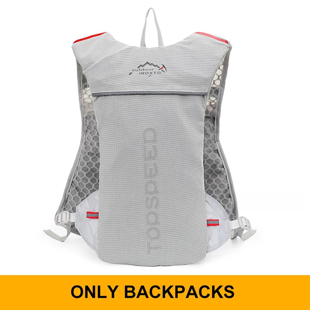 Outdoor Trail Running 5L Ultralight Backpack Hydration Jogging Vest Men Breathable Marathon Bicycle Bag Water Bottle 500ML - FitHealthHavenFitHealthHavenFitHealthHaven14:100018754GrayGrayOutdoor Trail Running 5L Ultralight Backpack Hydration Jogging Vest Men Breathable Marathon Bicycle Bag Water Bottle 500ML