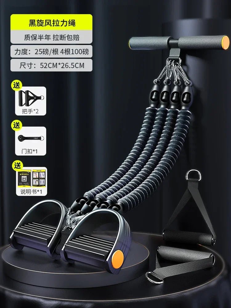 Pedal Type Tensioner Multifunctional Tension Device for men's Fitness,Back, Abdomen, and Abdominal Muscle Training, Pull Rope - FitHealthHavenFitHealthHavenFitHealthHaven14:29Pull 100 poundsPull 100 poundsPedal Type Tensioner Multifunctional Tension Device for men's Fitness,Back, Abdomen, and Abdominal Muscle Training, Pull Rope