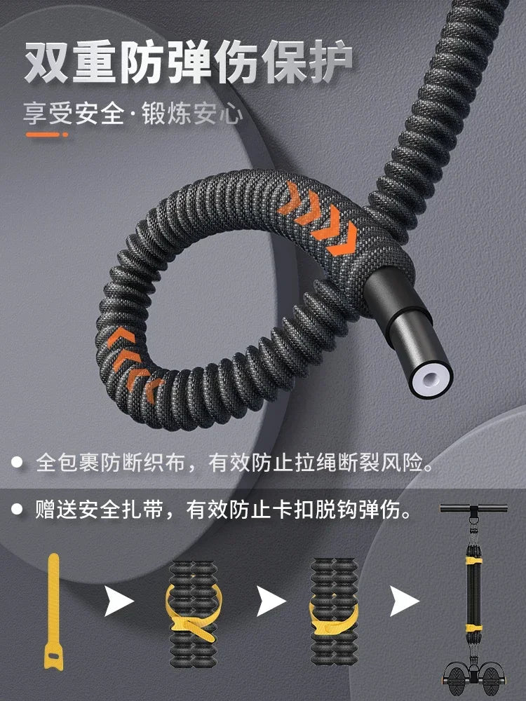 Pedal Type Tensioner Multifunctional Tension Device for men's Fitness,Back, Abdomen, and Abdominal Muscle Training, Pull Rope - FitHealthHavenFitHealthHavenFitHealthHaven14:29Pull 100 poundsPull 100 poundsPedal Type Tensioner Multifunctional Tension Device for men's Fitness,Back, Abdomen, and Abdominal Muscle Training, Pull Rope