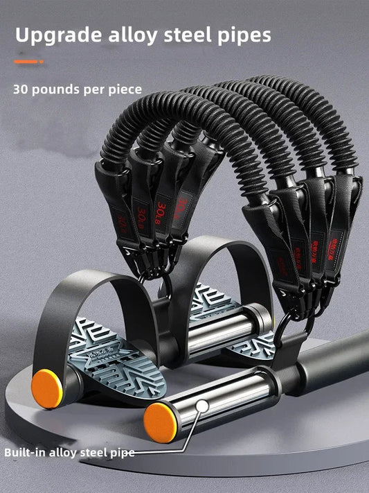 Pedal Type Tensioner Multifunctional Tension Device for men's Fitness,Back, Abdomen, and Abdominal Muscle Training, Pull Rope - FitHealthHavenFitHealthHavenFitHealthHaven14:29Pull 100 poundsPull 100 poundsPedal Type Tensioner Multifunctional Tension Device for men's Fitness,Back, Abdomen, and Abdominal Muscle Training, Pull Rope