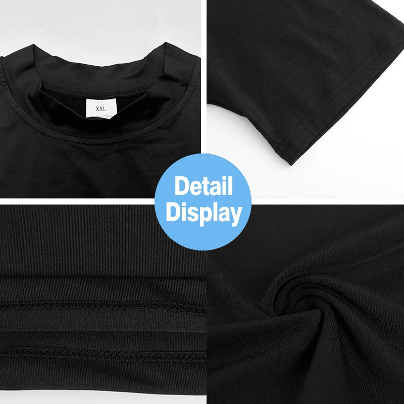 Plain Compression T Shirts Mens Summer Running T-shirts Turtleneck Elastic Quick Dry Sport Tees Athletic Gym Short Sleeve Shirt - FitHealthHavenFitHealthHavenFitHealthHaven14:193;5:100014065blackXLPlain Compression T Shirts Mens Summer Running T-shirts Turtleneck Elastic Quick Dry Sport Tees Athletic Gym Short Sleeve Shirt