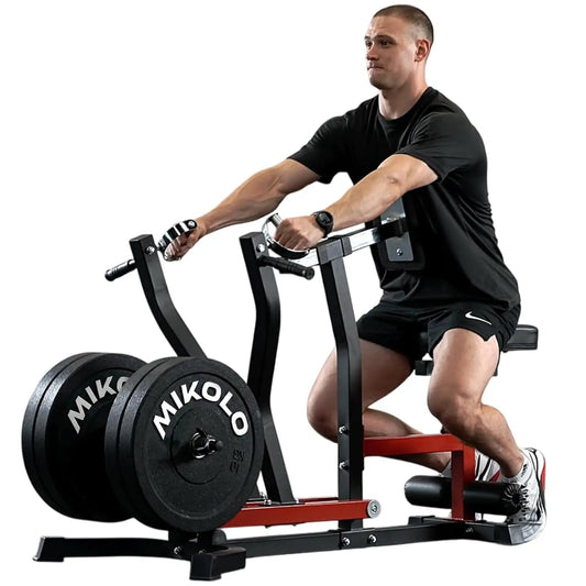 Plate Loaded Seated Row Machine for Home Gym, 400LB Capacity, Independent Arms & Adjustable Seat for Full Back, Customized - FitHealthHavenFitHealthHavenFitHealthHaven14:200026864red;200007763:201336106redUnited StatesPlate Loaded Seated Row Machine for Home Gym, 400LB Capacity, Independent Arms & Adjustable Seat for Full Back, Customized