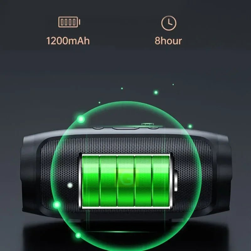 Portable Subwoofer Bluetooth Speakers Outdoor Stereo Surround Waterproof Loudspeaker Wireless Sound Box Support FM Radio TF Card - FitHealthHavenFitHealthHavenFitHealthHaven14:347blackblackPortable Subwoofer Bluetooth Speakers Outdoor Stereo Surround Waterproof Loudspeaker Wireless Sound Box Support FM Radio TF Card