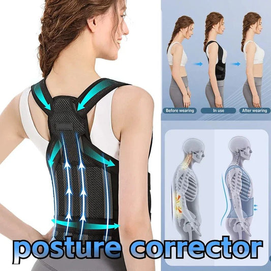 Posture Corrector Back Orthopedic Straps for Men and Women Fully Adjustable Spinal Brace Comfortable Effective Upper Back Brace - FitHealthHavenFitHealthHavenFitHealthHaven491:201452307S (45kg-55kg)S (45kg-55kg)Posture Corrector Back Orthopedic Straps for Men and Women Fully Adjustable Spinal Brace Comfortable Effective Upper Back Brace