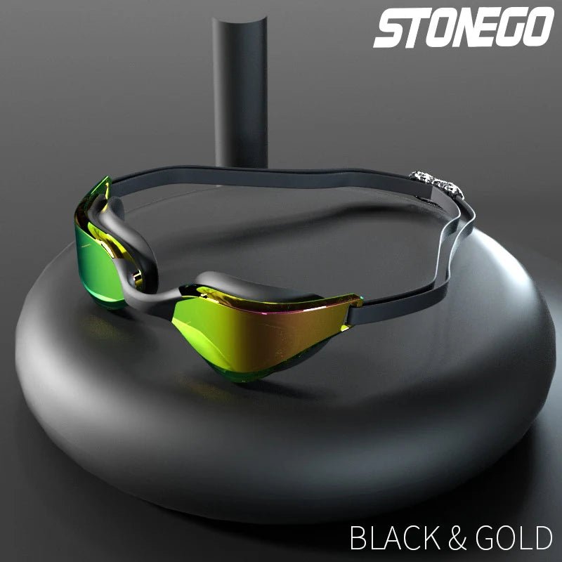 Professional Anti-Fog Swim Goggles with HD Wide-Angle Lens, Comfortable Fit, Adjustable Nose Bridge, Stylish Design - FitHealthHavenFitHealthHavenFitHealthHaven14:193Black GoldBlack GoldProfessional Anti-Fog Swim Goggles with HD Wide-Angle Lens, Comfortable Fit, Adjustable Nose Bridge, Stylish Design
