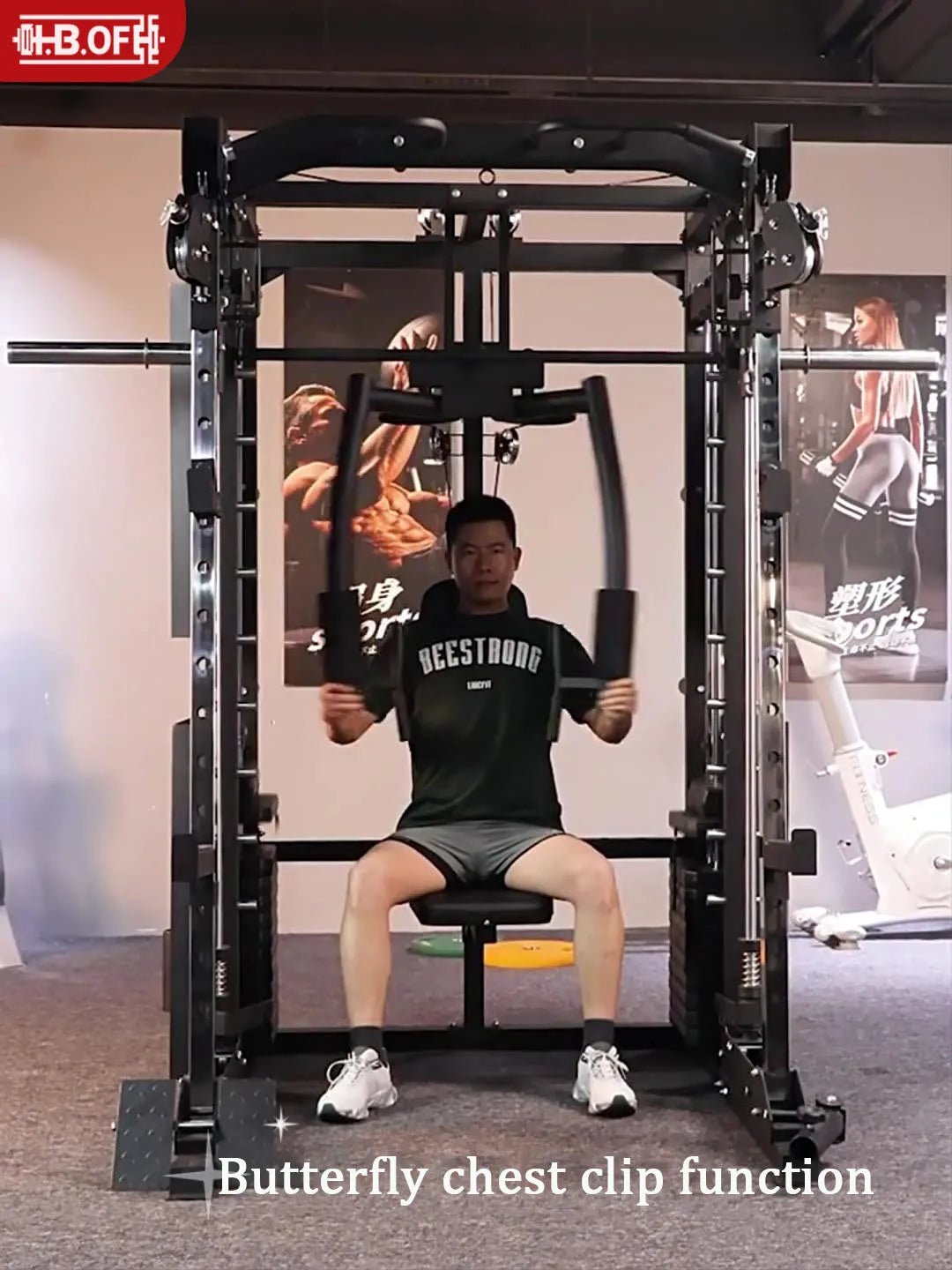 Professional Smith Comprehensive Trainer Home Multi Functional Combination Fitness Equipment Flying Bird Squatting Longmen Frame - FitHealthHavenFitHealthHavenFitHealthHaven14:193blackProfessional Smith Comprehensive Trainer Home Multi Functional Combination Fitness Equipment Flying Bird Squatting Longmen Frame