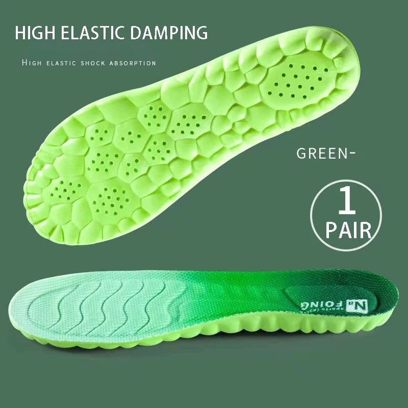 PU Feet Sole Soft Orthopedic Sport Insoles for Breathable Shock Absorption Running Shoes Pad for Men Women Arch Support Insole - FitHealthHavenFitHealthHavenFitHealthHaven14:175;200000124:200000283EU45-46(208mm)greenEU45-46(208mm)PU Feet Sole Soft Orthopedic Sport Insoles for Breathable Shock Absorption Running Shoes Pad for Men Women Arch Support Insole