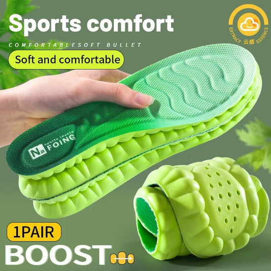 PU Feet Sole Soft Orthopedic Sport Insoles for Breathable Shock Absorption Running Shoes Pad for Men Women Arch Support Insole - FitHealthHavenFitHealthHavenFitHealthHaven14:175;200000124:200000283EU45-46(208mm)greenEU45-46(208mm)PU Feet Sole Soft Orthopedic Sport Insoles for Breathable Shock Absorption Running Shoes Pad for Men Women Arch Support Insole