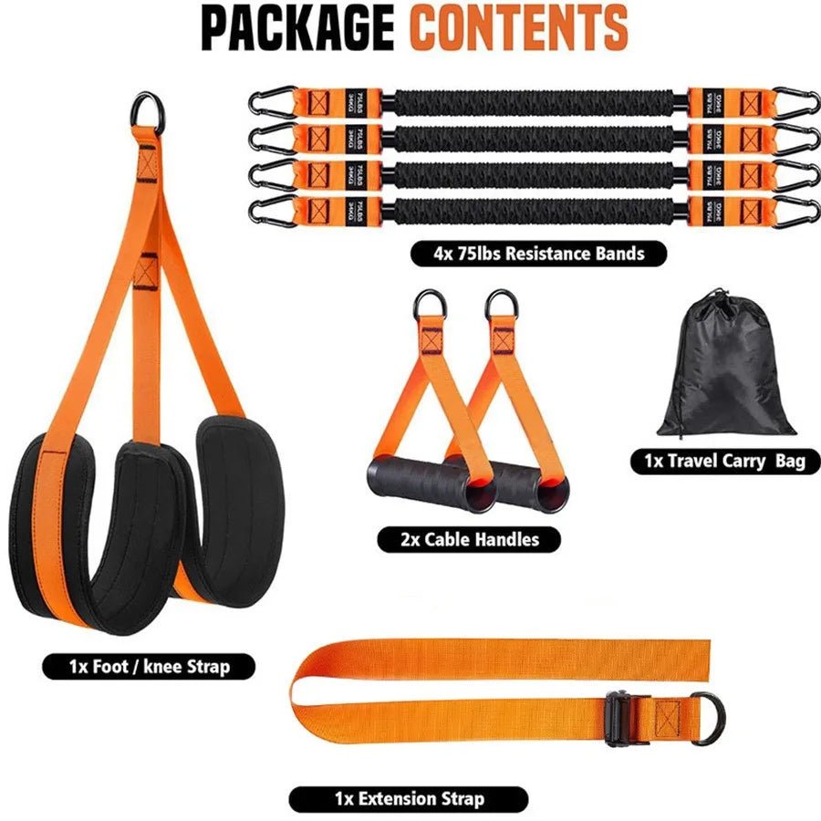 Pull Up Assistance Bands Set Resistance Strap for Pull-ups Assist for Men Women Hanging Training Chin-up Workout Body Stretching - FitHealthHavenFitHealthHavenFitHealthHaven14:29150LB orange150LB orangePull Up Assistance Bands Set Resistance Strap for Pull-ups Assist for Men Women Hanging Training Chin-up Workout Body Stretching