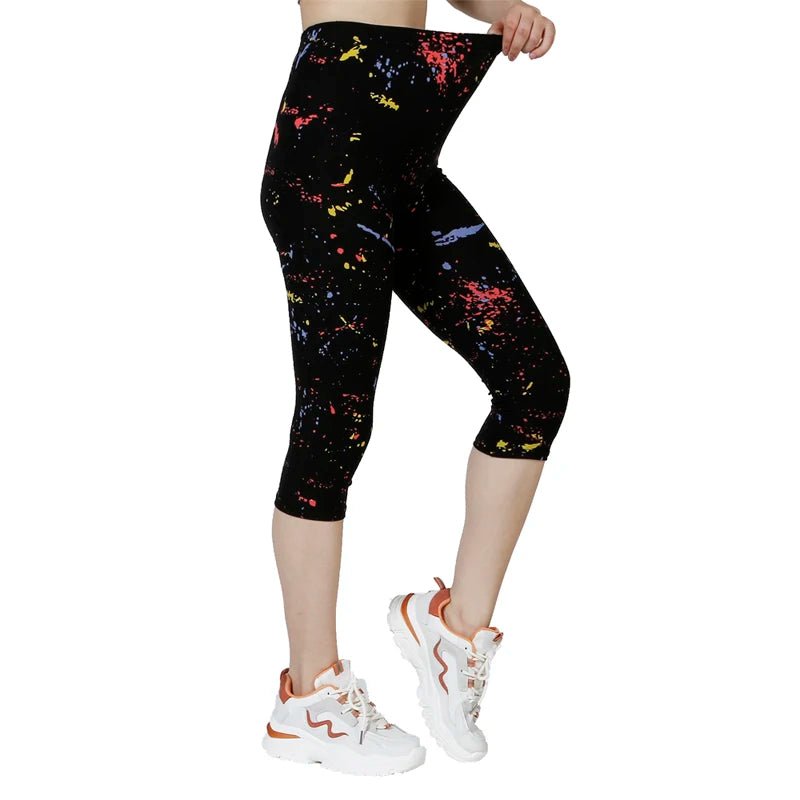 QR10 Black Speckled Ink Colored Love Printing Sept Women's Fashion High Elastic Elastic Underpants - FitHealthHavenFitHealthHavenFitHealthHaven14:193;5:361385blackLQR10 Black Speckled Ink Colored Love Printing Sept Women's Fashion High Elastic Elastic Underpants