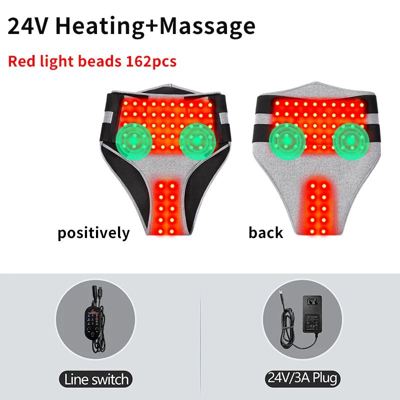 Red Light Heated Shorts - Women-Specific Abdominal Massage Wrap - 3-Level Modes &Timer -Muscle Relax Menstrual Discomfort Relief - FitHealthHavenFitHealthHavenFitHealthHaven14:331124V-Ma;200009209:20189880724V-MaEU PlugRed Light Heated Shorts - Women-Specific Abdominal Massage Wrap - 3-Level Modes &Timer -Muscle Relax Menstrual Discomfort Relief