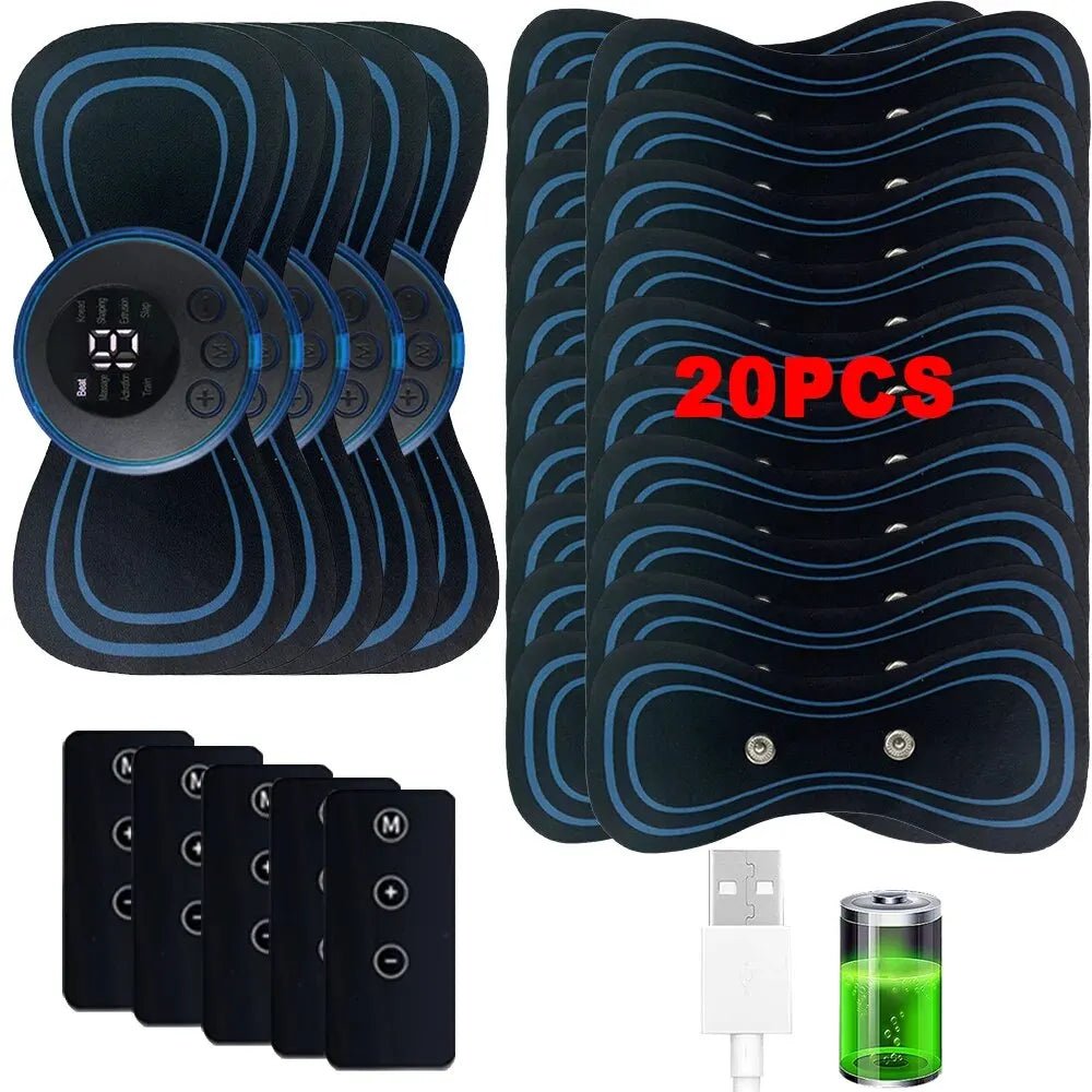 Remote Control Electric Neck Massager Set Smart Portable Rechargeable Cervical Massage Patch to Relax and Relieve Fatigue - FitHealthHavenFitHealthHavenFitHealthHaven14:2000036991PCS No control1PCS No controlRemote Control Electric Neck Massager Set Smart Portable Rechargeable Cervical Massage Patch to Relax and Relieve Fatigue