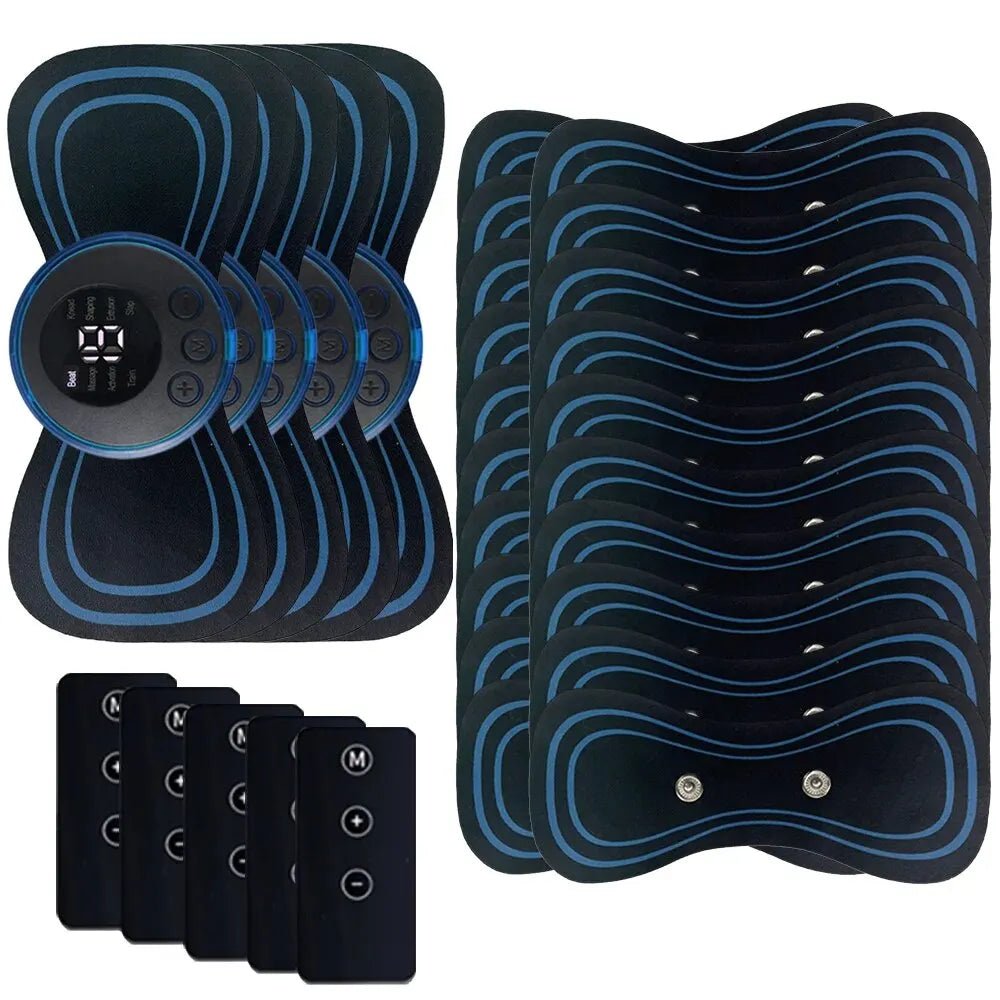 Remote Control Electric Neck Massager Set Smart Portable Rechargeable Cervical Massage Patch to Relax and Relieve Fatigue - FitHealthHavenFitHealthHavenFitHealthHaven14:105PCS Remote control5PCS Remote controlRemote Control Electric Neck Massager Set Smart Portable Rechargeable Cervical Massage Patch to Relax and Relieve Fatigue