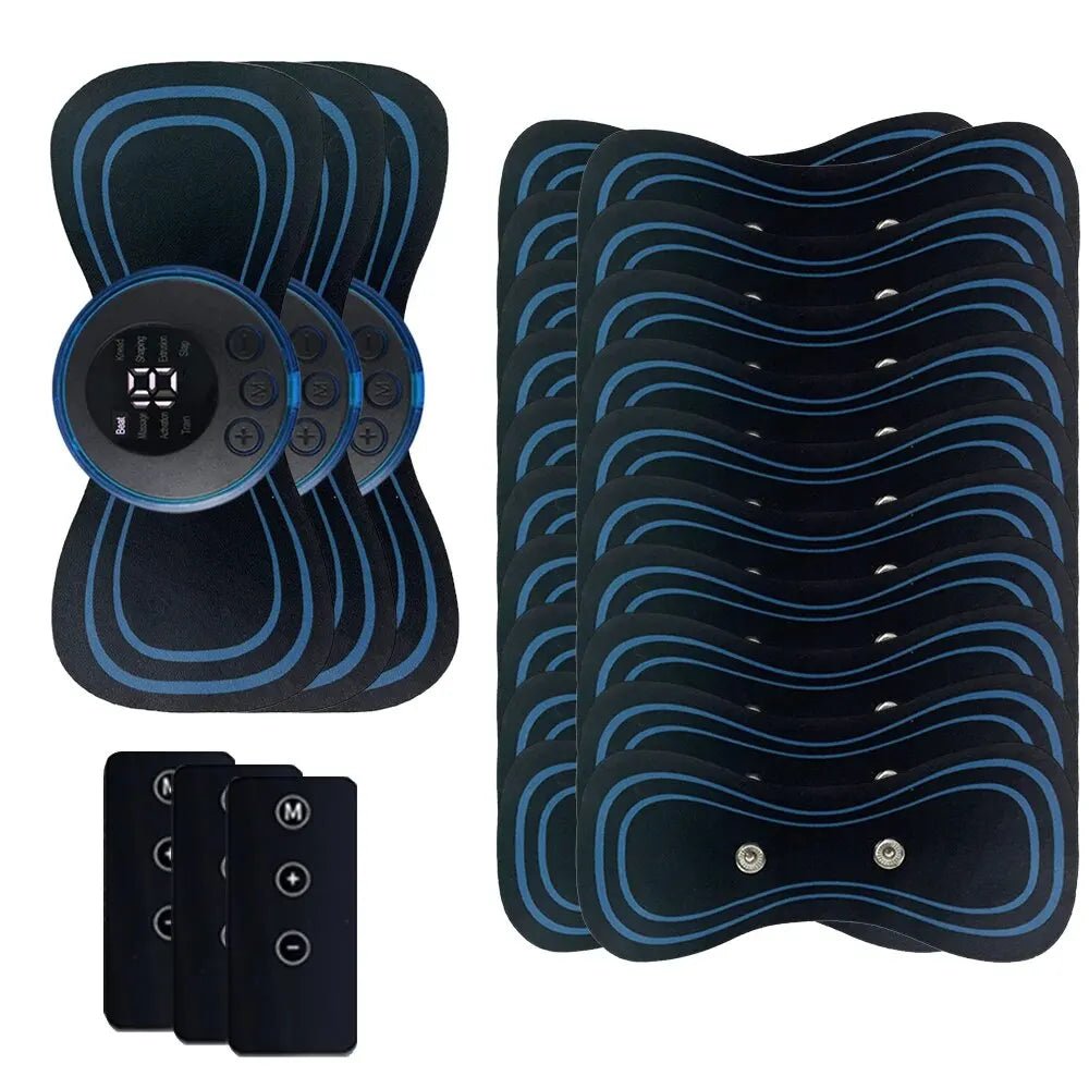 Remote Control Electric Neck Massager Set Smart Portable Rechargeable Cervical Massage Patch to Relax and Relieve Fatigue - FitHealthHavenFitHealthHavenFitHealthHaven14:3508503PCS Remote control3PCS Remote controlRemote Control Electric Neck Massager Set Smart Portable Rechargeable Cervical Massage Patch to Relax and Relieve Fatigue