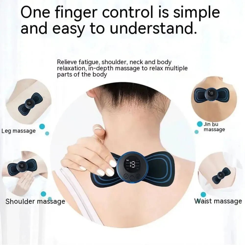 Remote Control Electric Neck Massager Set Smart Portable Rechargeable Cervical Massage Patch to Relax and Relieve Fatigue - FitHealthHavenFitHealthHavenFitHealthHaven14:2000036991PCS No control1PCS No controlRemote Control Electric Neck Massager Set Smart Portable Rechargeable Cervical Massage Patch to Relax and Relieve Fatigue