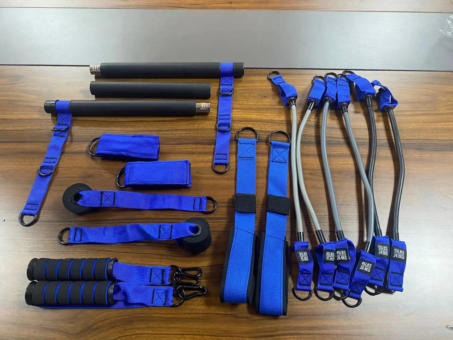 Resistance Band Home Pilates Set with Resistance Bar Bands All-in-One Strength Training Kit for Full Body Workout - FitHealthHavenFitHealthHavenFitHealthHaven14:173BlueResistance Band Home Pilates Set with Resistance Bar Bands All-in-One Strength Training Kit for Full Body Workout