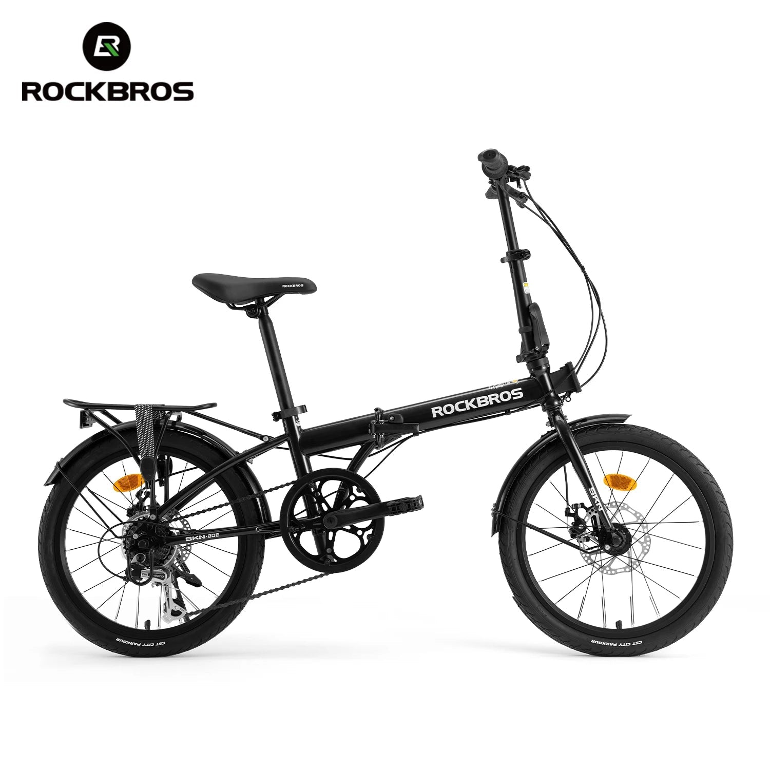 ROCKBROS 20 Inches Folding Bike Lightweight Portable Carbon Steel Frame 7-Speed Shifter Disc Brake Daily Commute Folding Bicycle - FitHealthHavenFitHealthHavenFitHealthHaven14:200005536SKN-20E-BK;200007763:203372089;5:420inchesSKN-20E-BK20inchesPolandROCKBROS 20 Inches Folding Bike Lightweight Portable Carbon Steel Frame 7-Speed Shifter Disc Brake Daily Commute Folding Bicycle